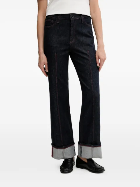 Mos Mosh button cuffed jeans Blue 174630