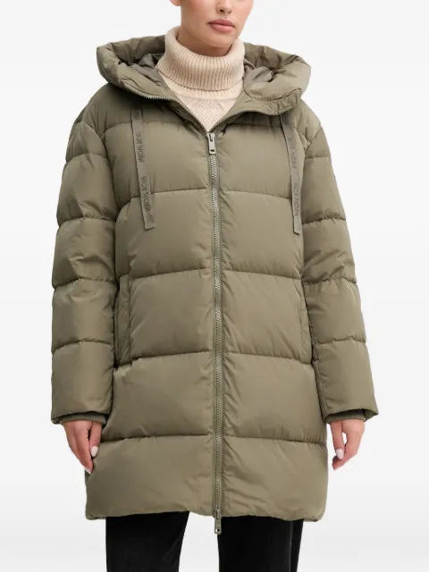 Mos Mosh Nova Avon hooded puffer jacket Green 166750