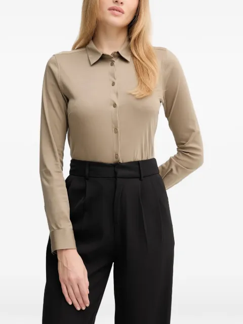 Mos Mosh buttoned long-sleeve shirt Neutrals 131660