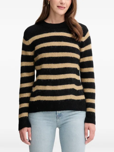 Mos Mosh MMThora striped sweater Black 165660