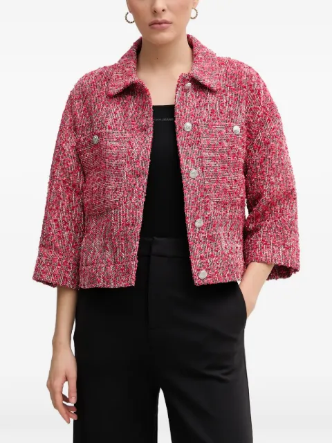 Mos Mosh button weave jacket Red 169950