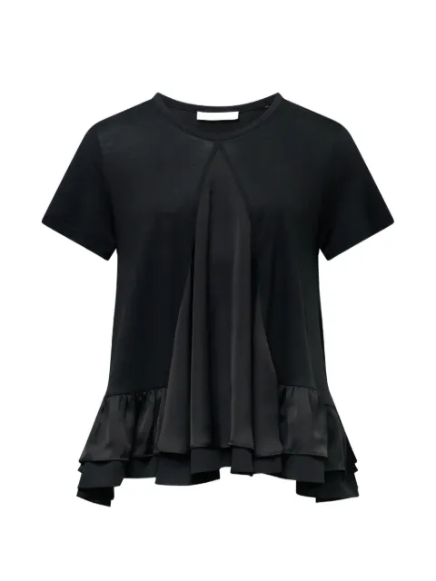 Club21 Kayla ruffled top Black KAYTPL025BLACKSS26
