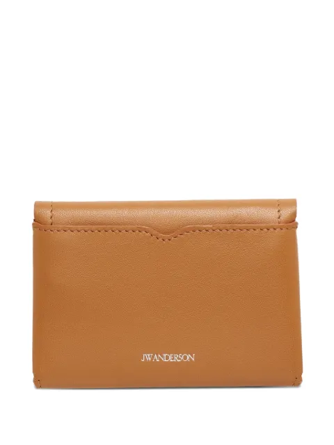JW Anderson loafer-folding card holder Neutrals AC0436LA0224