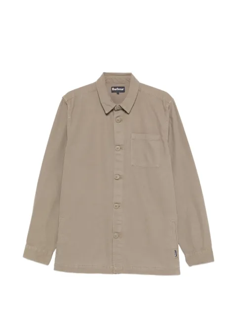 Barbour chest-pocket buttoned shirt Green MOS0281MOS