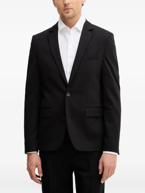 Lindbergh notched-lapel suit Black 30306052