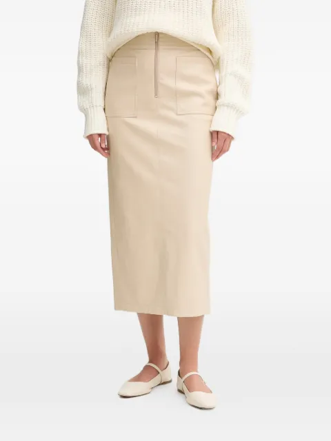 Marc Aurel zip pocket skirt Neutrals 2330202092699