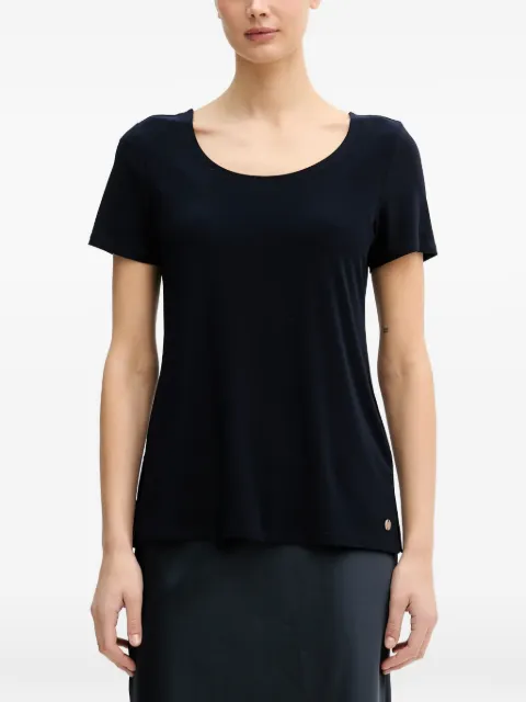 Joseph Ribkoff button short-sleeve top Blue 261940