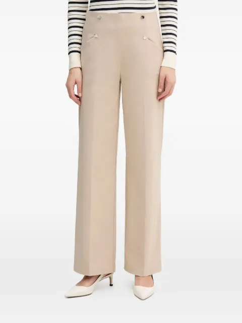 Joseph Ribkoff button-detail trousers Neutrals 261040