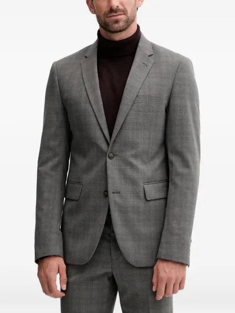 Lindbergh check button suit Grey 30606071