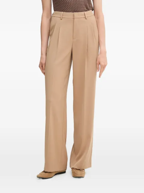 OUI pleated tailored trousers Neutrals 93766