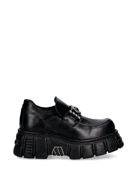 NEW ROCK platform loafers Black M895C6