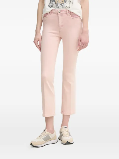 OUI pink cropped jeans Pink 92030