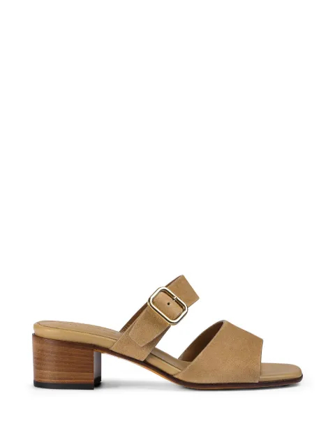Doucal's suede double-strap sandals Neutrals DD8886EDITUF278MC53