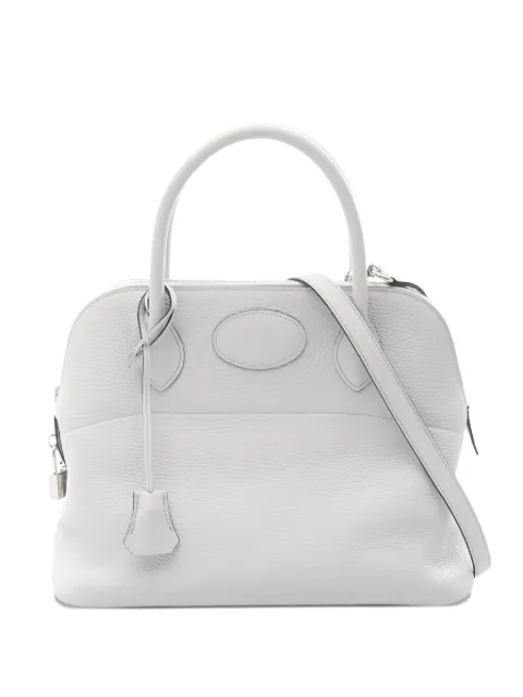 Hermès Pre-Owned 2021 Bolide 31 leather tote bag Blue 1046061Z