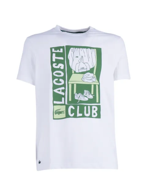 Lacoste logo-print T-shirt White TH1773