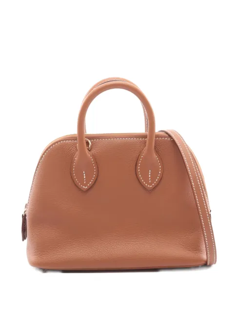 Hermès Pre-Owned 2021 mini Bolide 1923 tote bag Brown 1046058Z