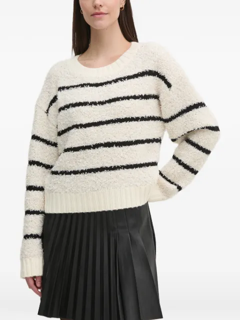 OUI striped-pattern sweater Neutrals 90615