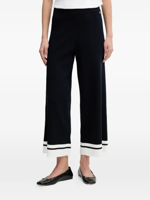 Joseph Ribkoff striped cropped trousers Blue 261942