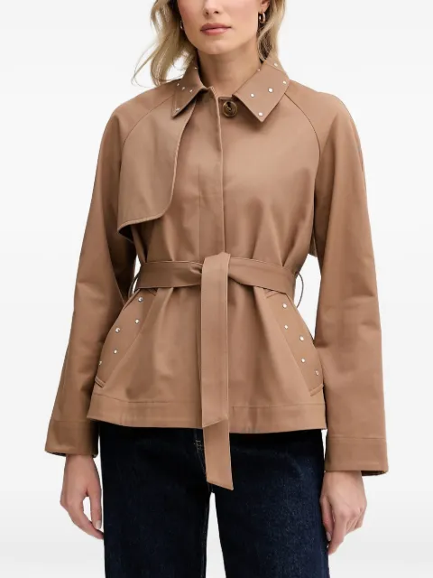 Joseph Ribkoff embellished belted jacket Neutrals 261907