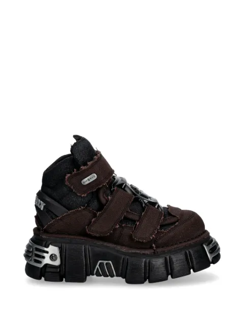 NEW ROCK M-285-C76 ankle boots Brown M285C76