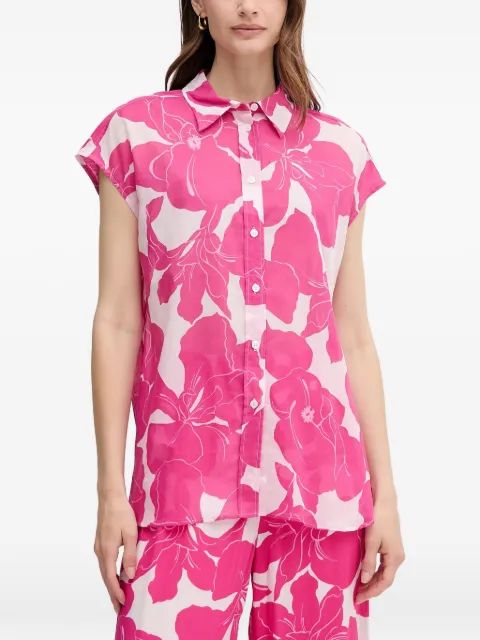 Marc Aurel floral-print shirt Pink 6302100024796