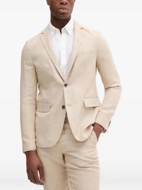 Lindbergh buttoned notched-lapels suit Neutrals 30606060