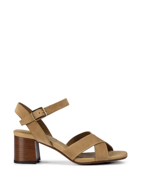 Doucal's suede cross-strap sandals Neutrals DD8884DAISUF278MC53