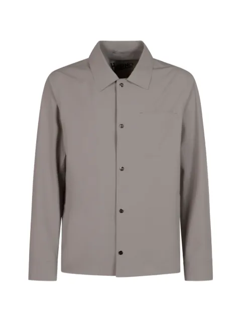 Herno pocket buttoned shirt Grey GI000318U12301SZ