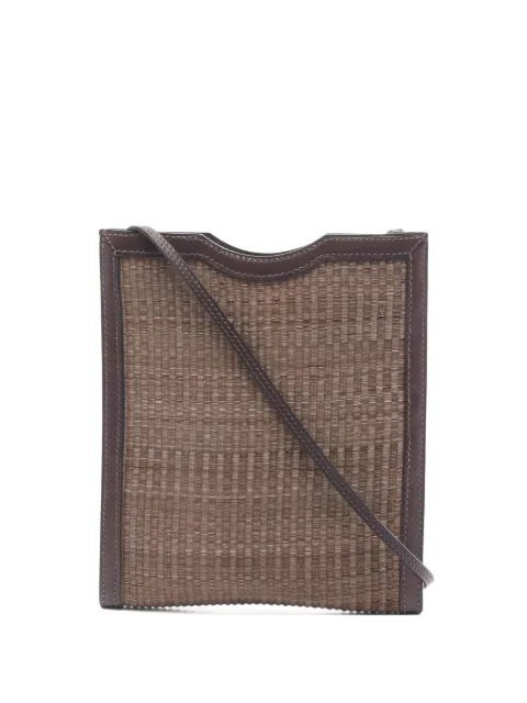 Hermès Pre-Owned 2005 Onimetu woven tote bag Brown 1042044IINSQUARE