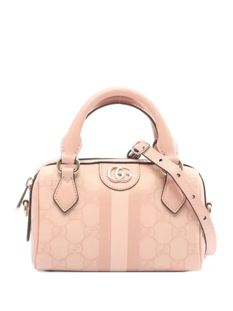 Gucci Pre-Owned 2010's Sherry line gg supreme tote bag Pink 1046456