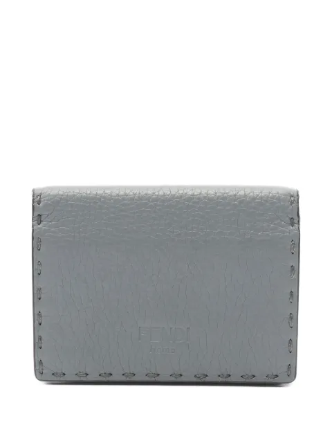 Fendi Pre-Owned leather card case Blue 1041669