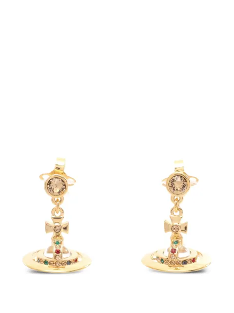 Vivienne Westwood Pre-Owned 2020 Orb-motif earrings Gold 1044870