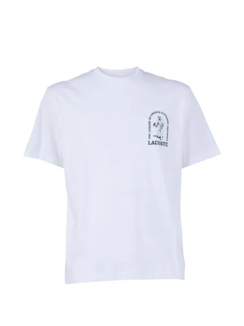 Lacoste graphic T-shirt White TH143300