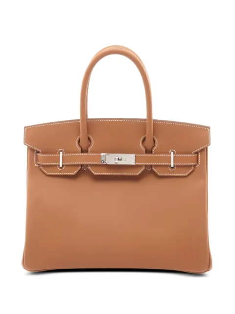 Hermès Pre-Owned 2024 30 Birkin tote bag Brown 1046068W