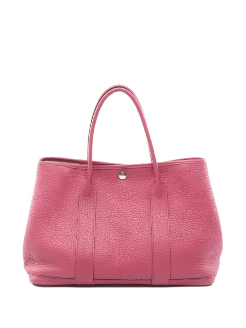 Hermès Pre-Owned 2012 PM Garden Party leather tote bag Pink 1046421PINSQUARE
