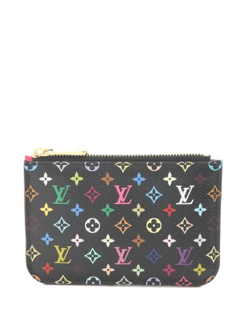 Louis Vuitton Pre-Owned 2012 monogram key ring coin wallet Black 1045354CA4102