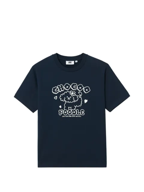 CHOCOOLATE graphic print t-shirt Blue B1XTEW01049X