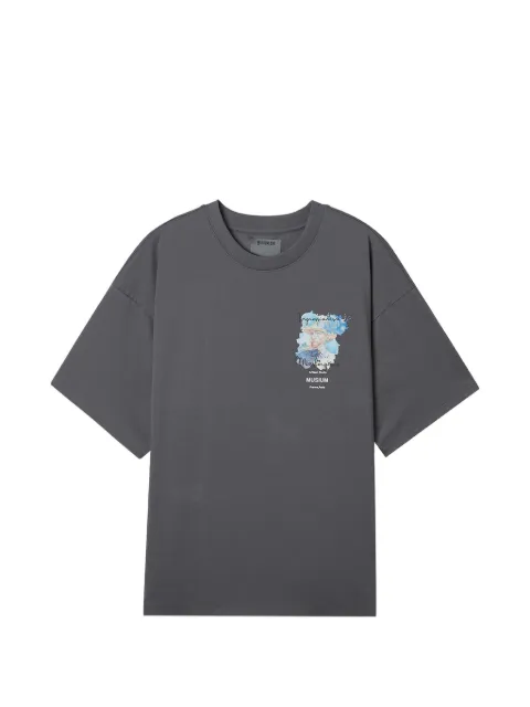 Musium Div. graphic-print T-shirt Grey MMUTEM01155X