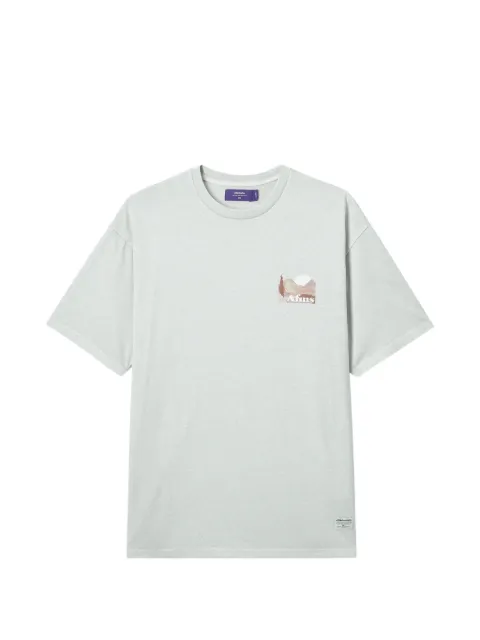 aftermaths graphic-print T-shirt Grey AFMTEM01466X
