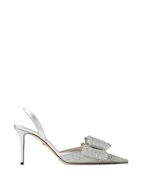 MACH & MACH Le Cadeau slingback pumps Silver R26S085485X36