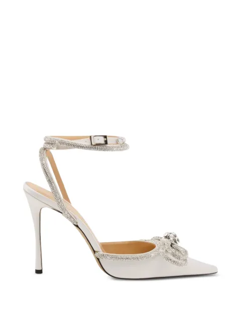 MACH & MACH double-bow heeled pumps White CSS0235110CRP