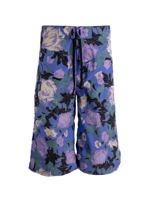 ERL floral swim shorts Purple ERL12UW02