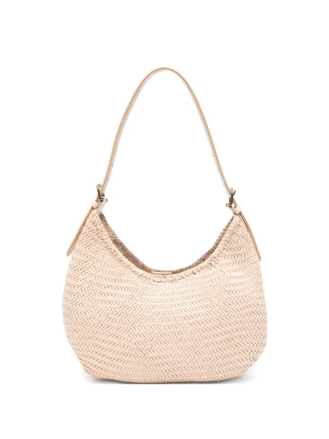 DRAGON DIFFUSION Luna Mezza handwoven shoulder bag Pink 8021