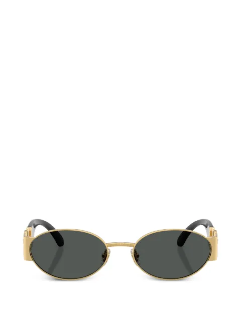Versace Eyewear oval-frame sunglasses Gold VE2299100287
