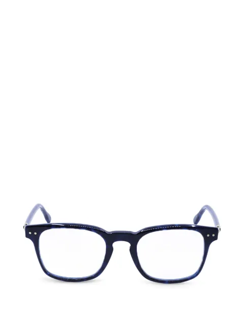 Fred square-frame glasses Blue FG50006I