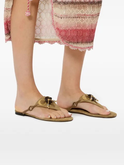 ISABEL MARANT Elato sandals Brown SD0292FAD2B02S