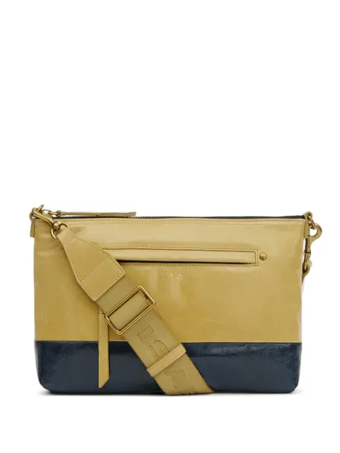ISABEL MARANT Nessah shiny leather shoulder bag Neutrals BF0006FCD2C23M