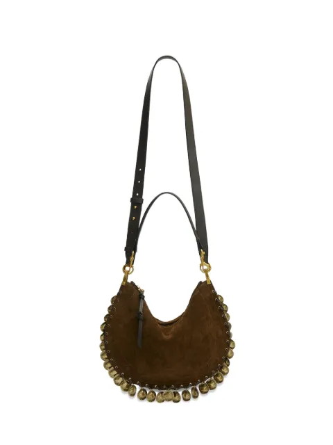 ISABEL MARANT Oskan soft zipped bag medallions Brown BF0066FHD2C16M