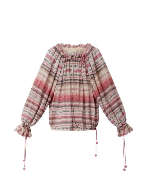 ISABEL MARANT Nalyna top Pink HT0943FAD2J19I