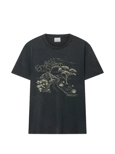 MARANT Honore T-shirt Grey TS0052HBD2N05H